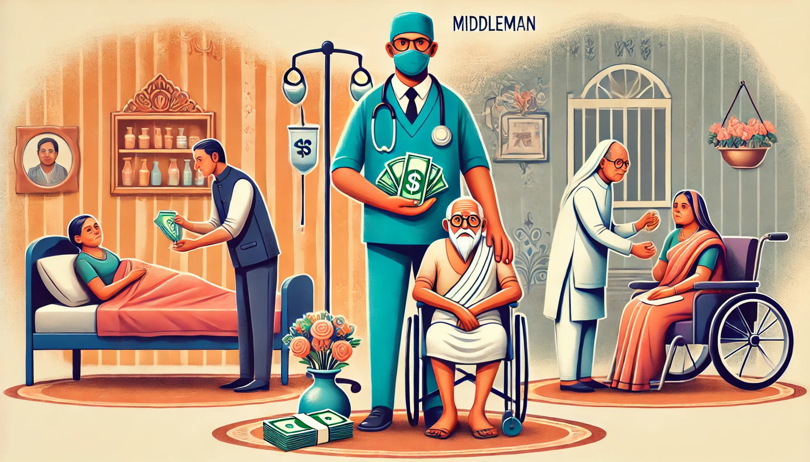 The Issue of Middlemen in At-Home Healthcare Services in India